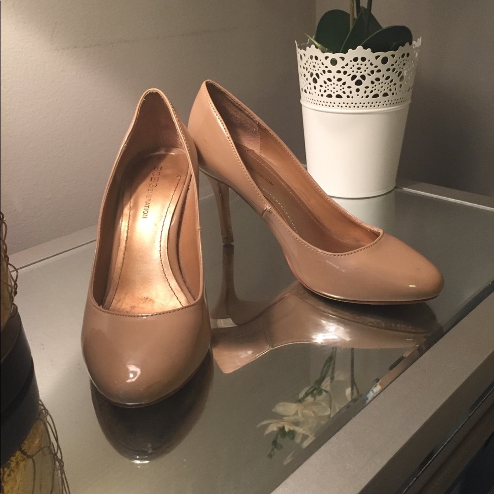 BCBG Nude Heels